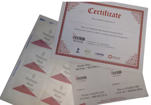 Awards & Certificates presented to Pesticon