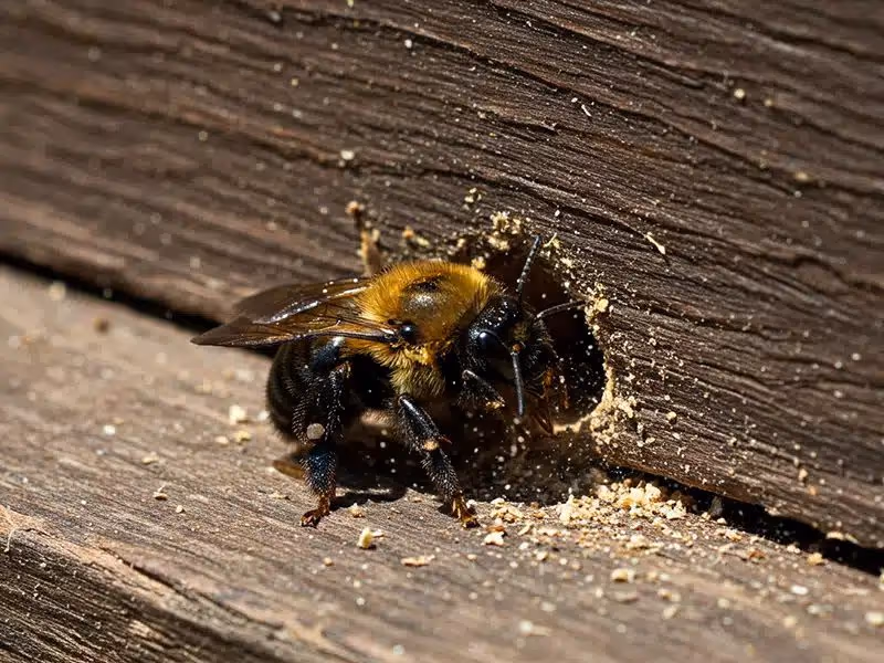 Carpenter bees Vancouver
