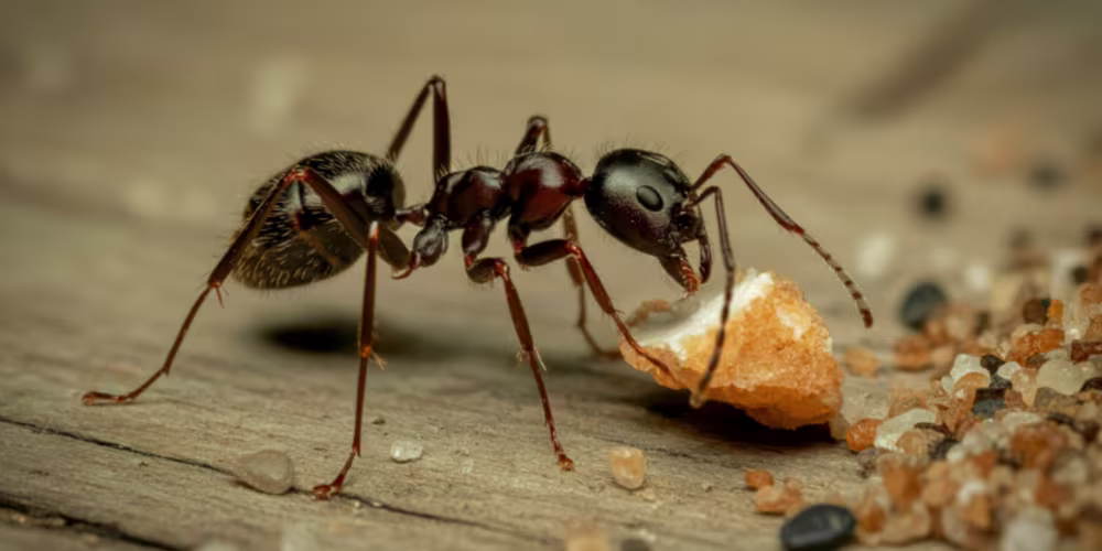 Carpenter ant infestation in Vancouver home requiring professional pest control