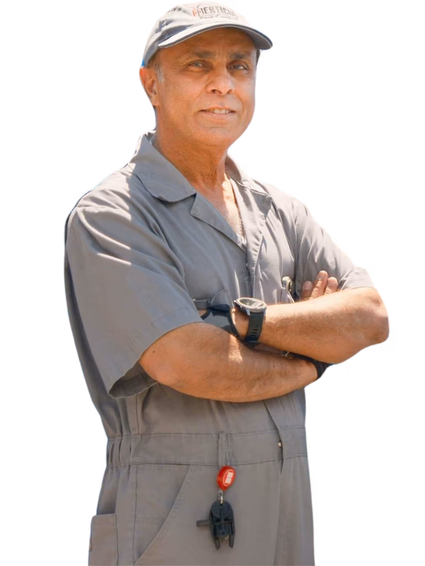Pesticon pest control technician providing professional service in West Vancouver